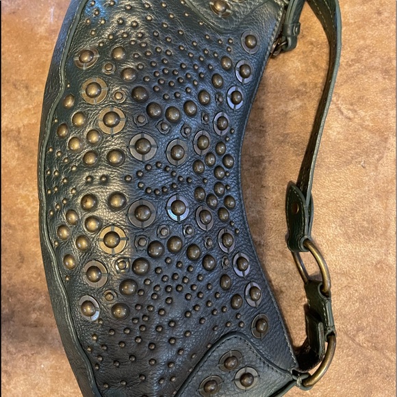 Cole Haan Handbag in Mint color with studs - Picture 2 of 8